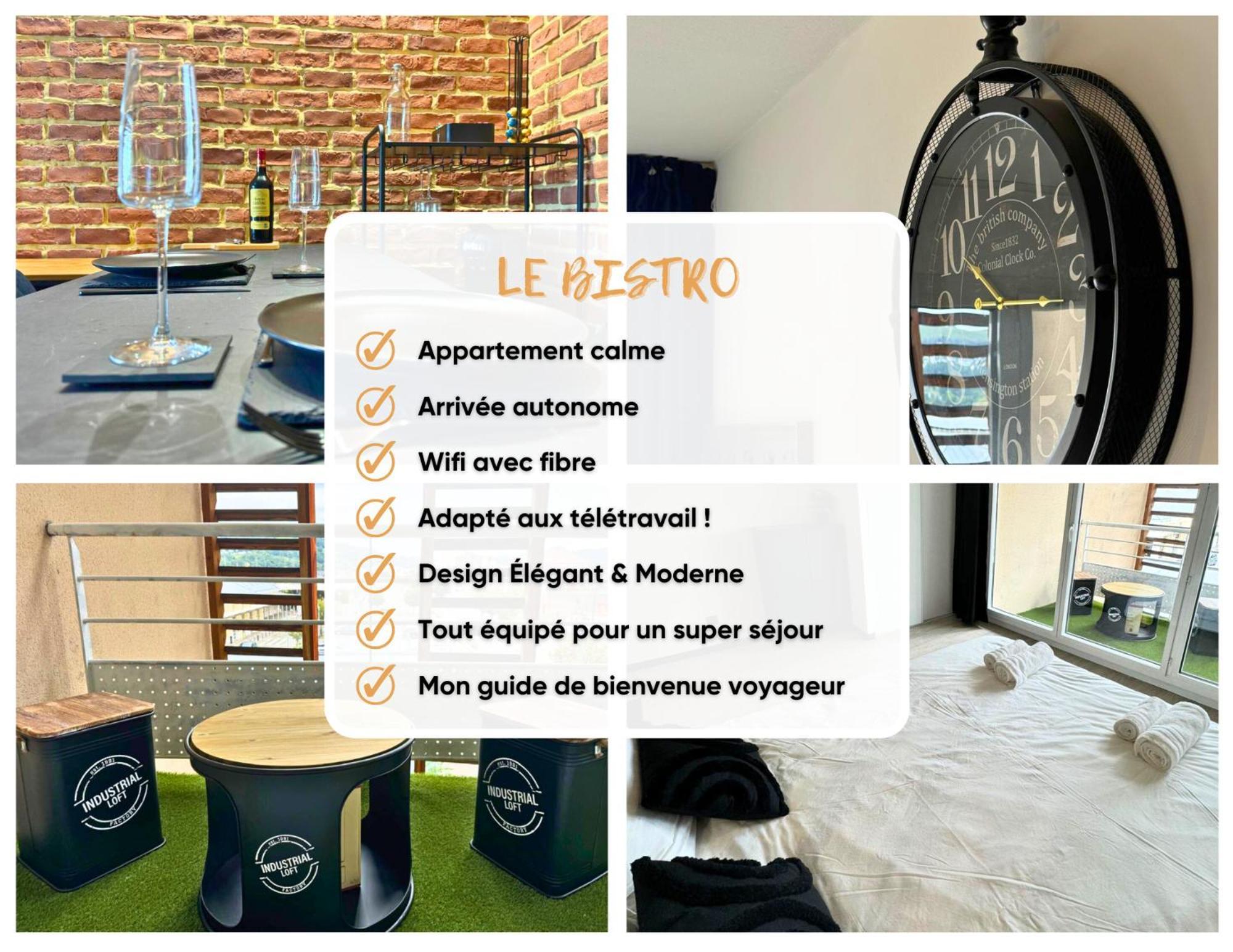 Cosy Roc - Wifi, Balcon, Tv, Clim, Equipe *