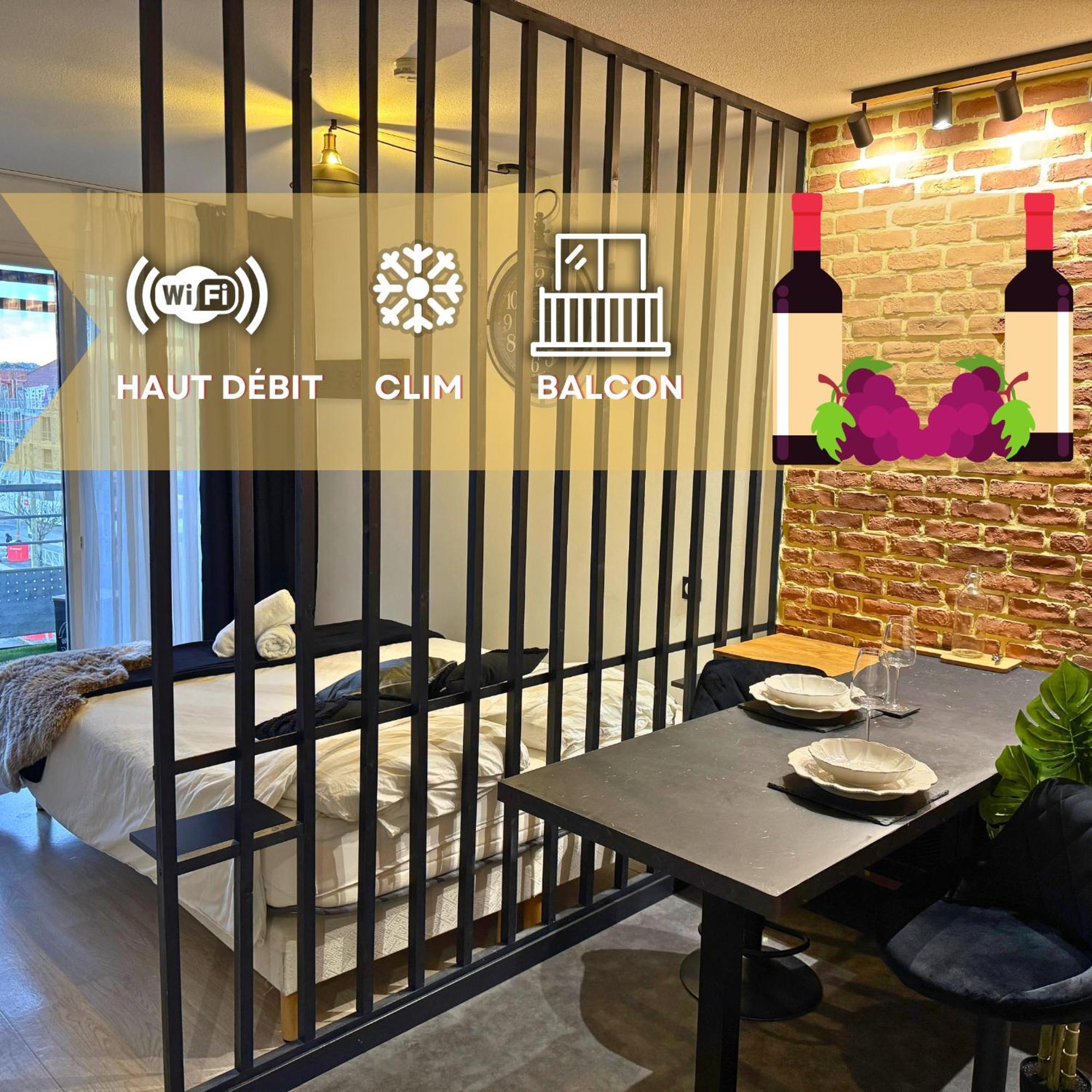 Cosy Roc - Wifi, Balcon, Tv, Clim, Equipe * Lourdes